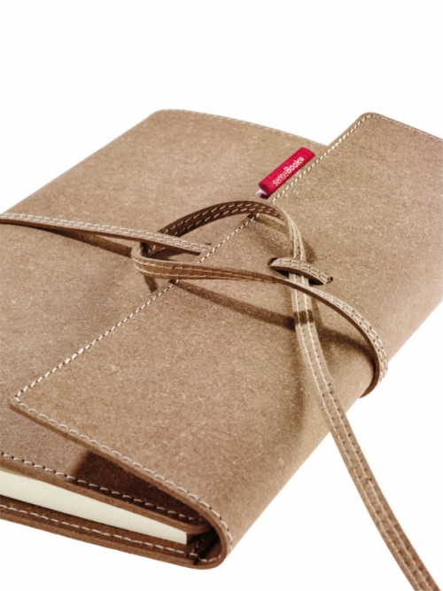 Notitieboek Gerecycled Leder