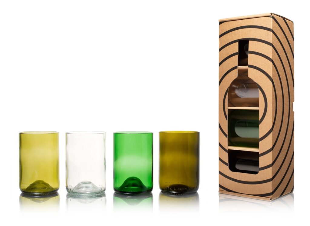 Tumbler Glazen Set 4x