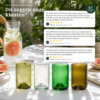 Rebottled Tumbler Glazen Set 4x
