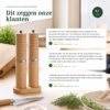 Woodsea SpiceRings Peper- & Zoutmolen Set