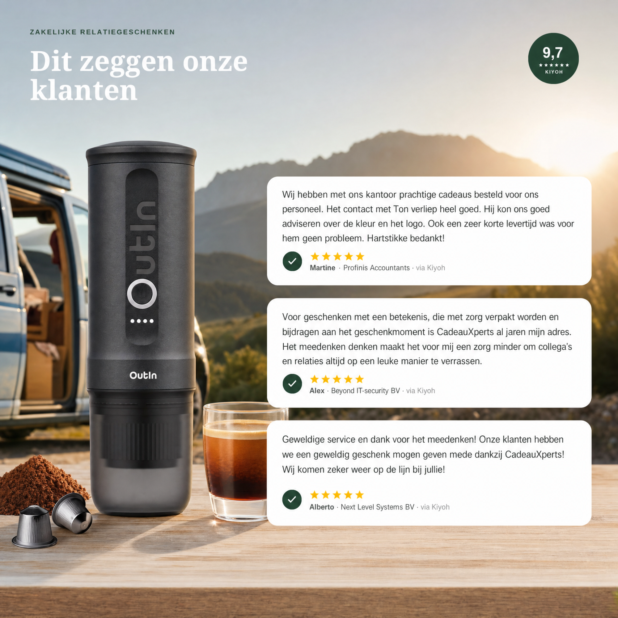 Outin Nano Portable Espresso Machine