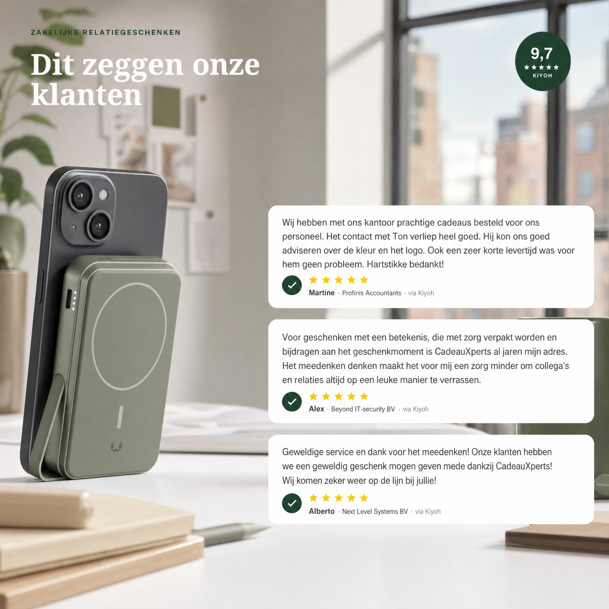 Fresh ’n Rebel Magnetische Wireless Powerbank reviews Fresh 'n Rebel Magnetische Wireless Powerbank