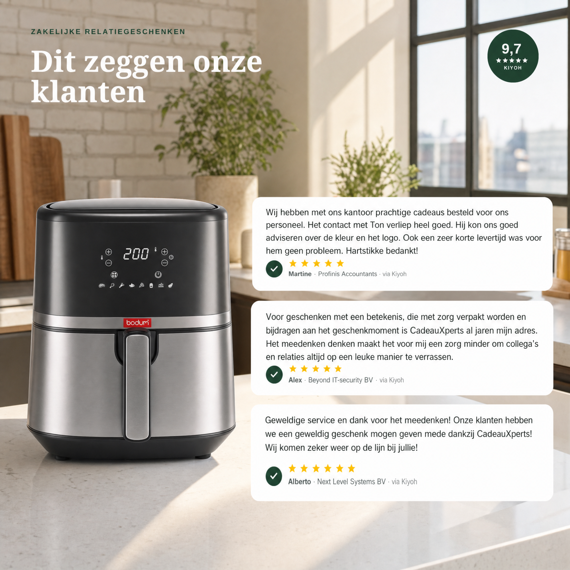 Bodum Melior Airfryer