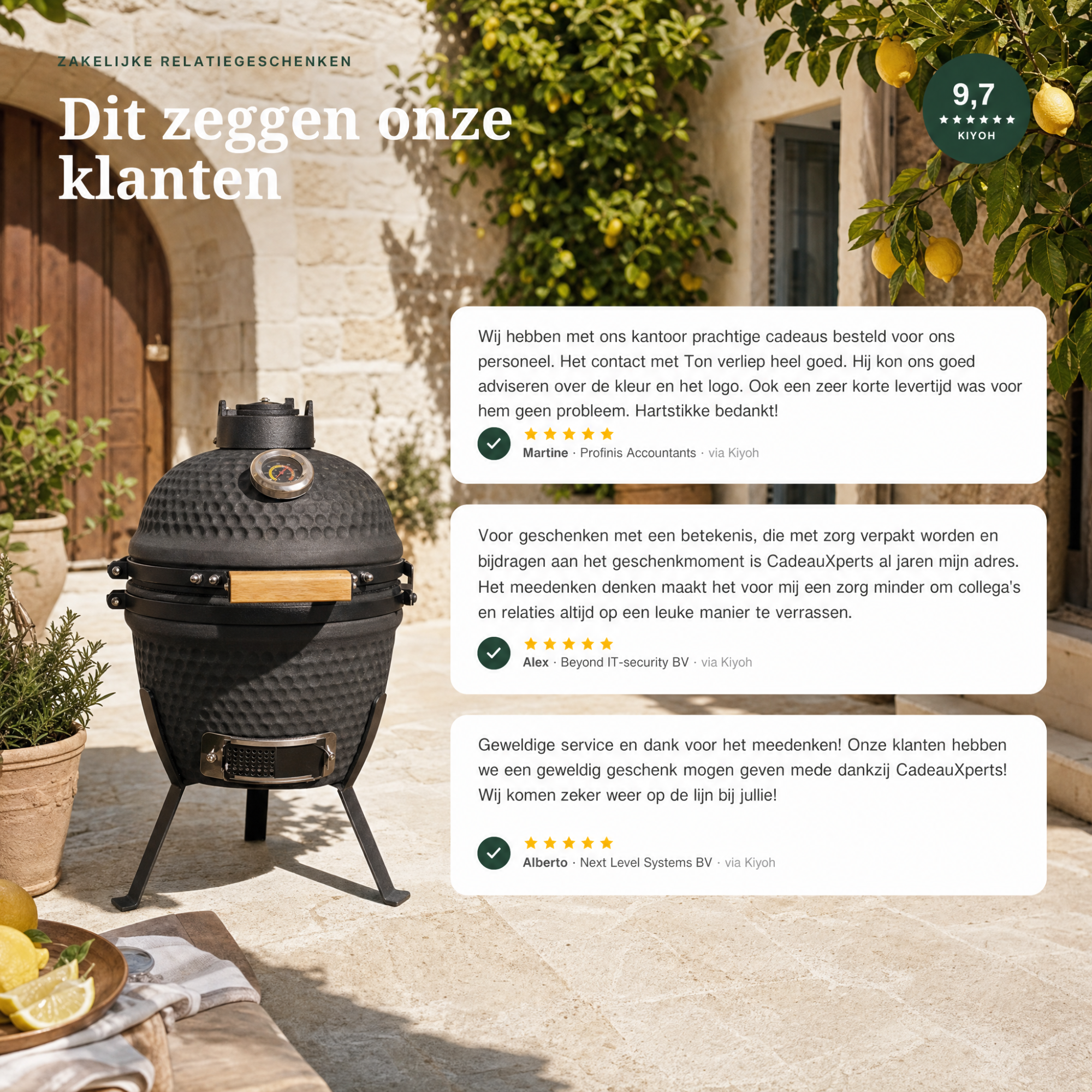 Patton Classic Kamado BBQ 13″