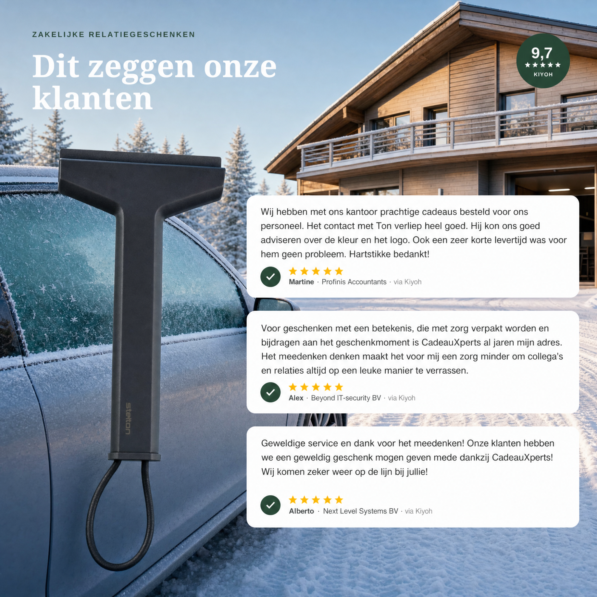 Stelton Journey IJskrabber 4 in 1 reviews Stelton Journey IJskrabber 4 in 1