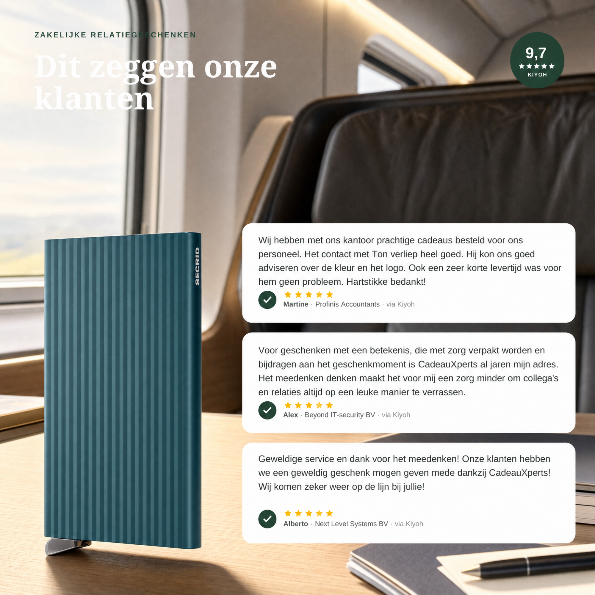 Secrid Cardprotector Fluted Premium+ reviews Secrid Cardprotector Fluted Premium+