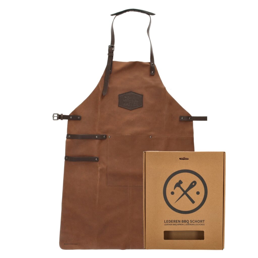 Lederen Grill & BBQ Schort