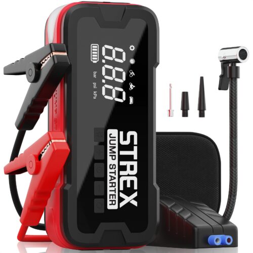 Jumpstarter & Compressor 5-in-1