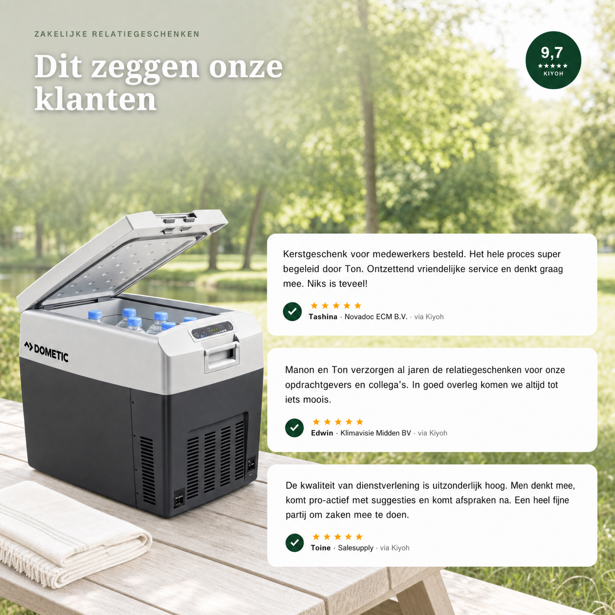 Dometic TropiCool Thermo-Elektrische Koelbox 21-liter